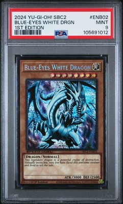 2024 YU-GI-OH! SBC2-SPEED DUEL BATTLE CITY FINALS BLUE-EYES WHITE DRAGON PSA 9-image