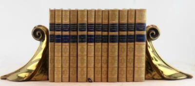 Bickers & Son Fine Leather Set 1848-1880 The Works of Alfred Lord Tennyson-image