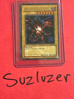 Red Eyes Black Dragon UR JMP002 M Mint Yugioh-image