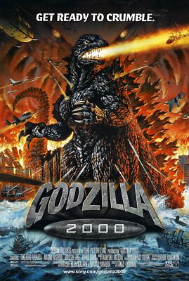Godzilla 2000 02 Movie Poster FRIDGE MAGNET-image