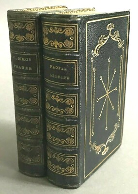 Boxed 48mo Set   Book of Common Prayer / Proper Lessons    Pitt Press  1838/39 -image