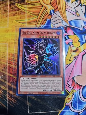 Red-Eyes Metal Claws Dragon ALIN-EN025 Alliance Insight 1st Edition-image