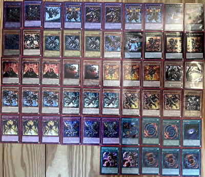 YuGiOh Cards Red-Eyes Black Dragon Deck! MRD-018 SDJ-001 +more! 55 Cards!-image