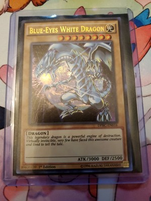 YuGiOh - Blue-Eyes White Dragon - DPBC-EN016 - Ultra Rare - 1st - NM-image