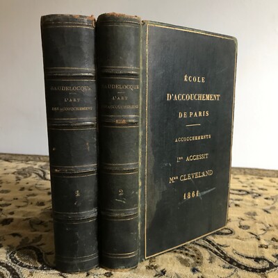 1844 L’Art Des Accouchemens -Provence of Emeline Cleveland, Anna Broomall M.D. -image