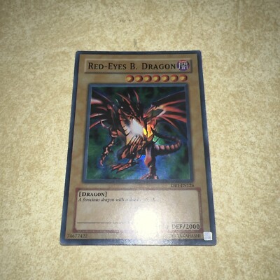 Yu-Gi-Oh! TCG Red-Eyes B. Dragon Dark Beginning 1 DB1-EN126 Unlimited Super Rare-image