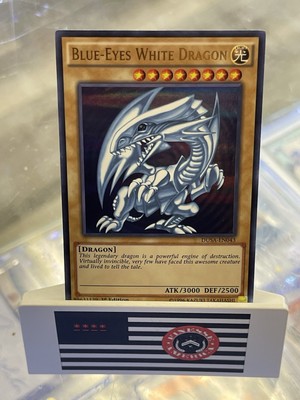 Blue-Eyes White Dragon EN001 Yu-Gi-Oh -1st Edition -image