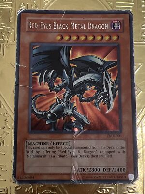 red eyes black metal dragon secret rare fmr-001 worn-image