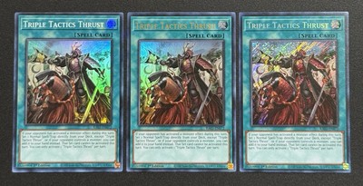 2024 YUGIOH RA03 1ST ED SUPER / ULTRA / SECRET RARE TRIPLE TACTICS THRUST NM SET-image