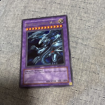 Yugioh Blue-Eyes Ultimate Dragon JMP-EN005 Ultra Rare Limited Edition MP-image