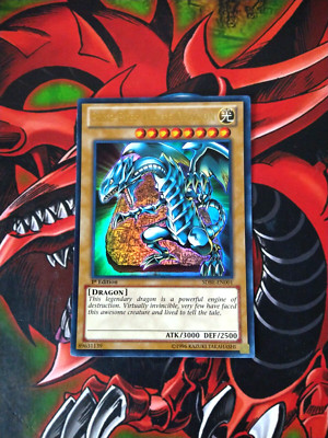 Blue-Eyes White Dragon - SDBE-EN001 - Ultra Rare - 1st Edition Yugioh MP-image