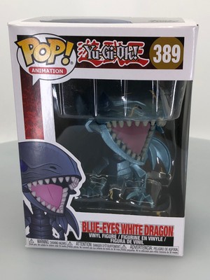 Funko POP! Animation Anime Yu-Gi-Oh! Blue Eyes White Dragon #389 DAMAGED BOX-image