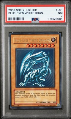 Blue-Eyes White Dragon SDK-001 PSA 7 Yu-Gi-Oh Vintage-image