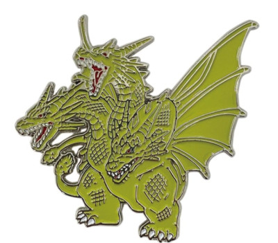 Godzilla Metal Magnet King Ghidorah Japan NEW-image