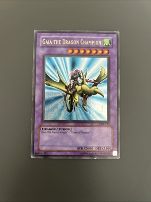 Gaia the Dragon Champion LOB-125 The Legend of Blue Eyes White Dragon Unlimited-image