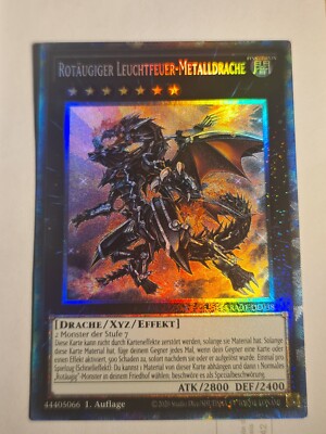Red-Eyes Flare Metal Dragon (V.6 - Collector●YUGIOH!●RA01●GERMAN●1st ED●NM●09359-image