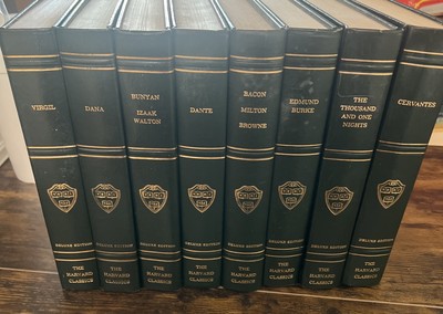 The Harvard Classics Deluxe Registered Edition Set 1969 lot of 8-image