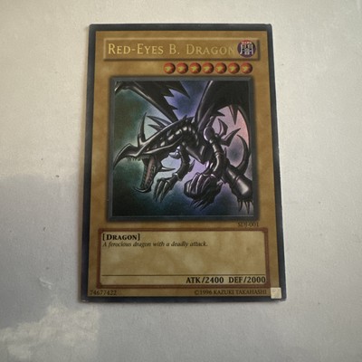 Yugioh! - Red-Eyes B. Dragon - LOB-070 - Ultra Rare - MP-image