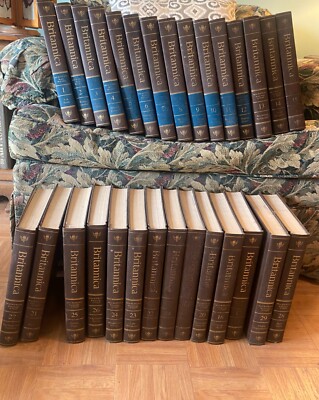ENCYCLOPEDIA BRITANNICA 1987 COMPLETE SET VOL 1-28 index/guide/annual -LIKE NEW-image