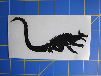 Anguirus Vinyl Decal - Sticker 5x2.5 - Any Color - Godzilla-image