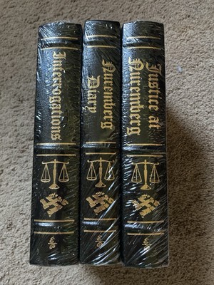 Justice at Nuremberg/Interrogations/Diary 3 Vol Set Robert Conot Eastn Pr SEALED-image