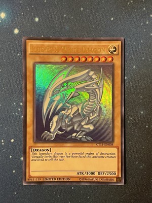 2016 Yu-Gi-Oh! Blue-Eyes White Dragon Ultra Rare Limited Edition CT13-EN008 NM-image