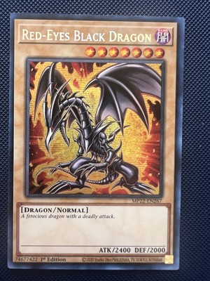 Yugioh Red-Eyes Black Dragon MP22-EN267 Secret Rare 1st Edition Near Mint-image