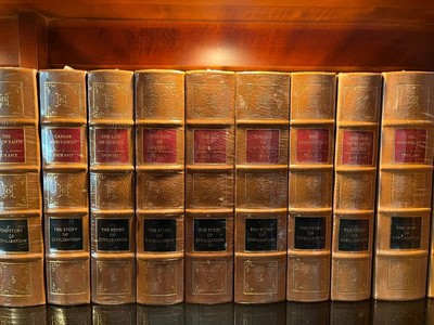 Easton Press The Story of Civilization Will Ariel Durant 11 vol set 10/11 Sealed-image