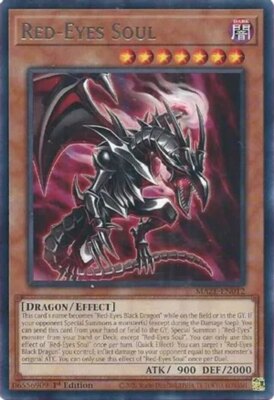 Red-Eyes Soul - MAZE-EN012 - Rare - 1st Edition x1 - Near Mint-image