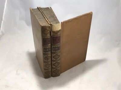 1845 Poet John Veitch Ownership Pensees de Blaise Pascal Two Volume Set -image