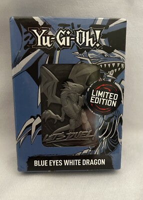 Yu-Gi-Oh! Blue Eyes White Dragon 🐉 Metal Card - Limited Edition NEW & SEALED-image