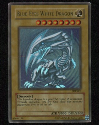 Yu-Gi-Oh! Blue-Eyes White Dragon SDK-001 Unlimited Edition Holo (404366)-image