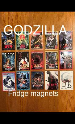 Godzilla FRIDGE MAGNETS  Heisei era-image