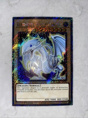 Blue Eyes White Dragon - PSR - 1st Edition - New-image