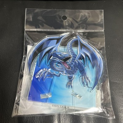 Yu-Gi-Oh! Blue-Eyes White Dragon Dramatic Acrylic Dimension Figure Unused Collec-image