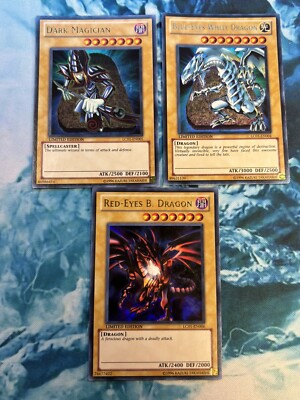 Legendary Collection 1: Dark Magician, Red-Eyes & Blue-Eyes White Dragon LC01-image