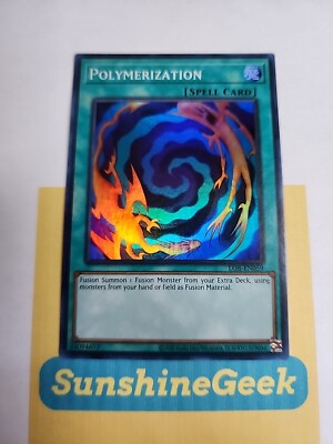 Yu-Gi-Oh! Polymerization Legend of Blue Eyes White Dragon LOB-EN059 Unlimited 25-image