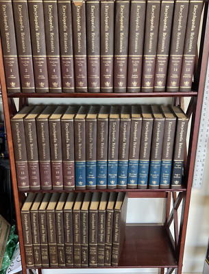 100% COMPLETE - Encyclopedia Britannica Set - 15th Edition - 1976 - 25 Extras-image