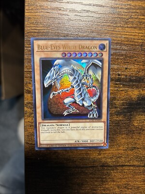 Yugioh! Blue-Eyes White Dragon LC01-EN004 Ultra Rare Limited Edition -image
