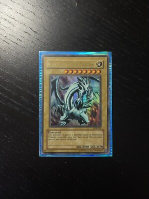 Yu-Gi-Oh! 2002 LOB-001 Blue-Eyes White Dragon (Original Print)-image