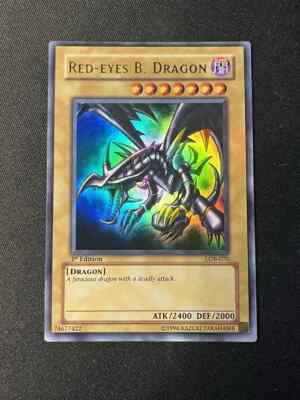 Red Eyes B. Dragon LOB-070 1st ED Ultra Rare Yugioh Asian English NM-Mint-image