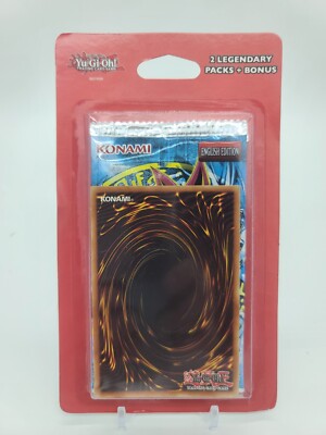 Yugioh 2 Legendary Packs Bonus Legend of Blue Eyes White Dragon Pharaohs Servant-image