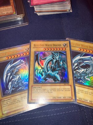 Yu-Gi-Oh! Blue-Eyes White Dragon TRIPLE SET-image