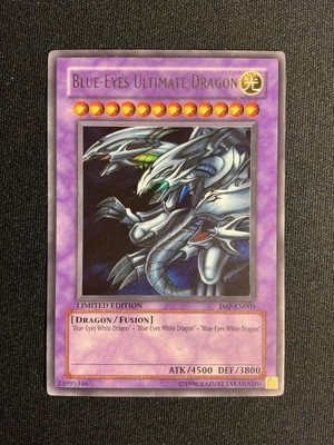 [LP] Blue-Eyes Ultimate Dragon JMP-EN005 Limited Edition Ultra Rare 2006-image