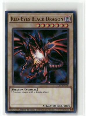 Red-Eyes Black Dragon (25th Anniversary Edition) LC01-EN006 NM Limited Yugioh-image