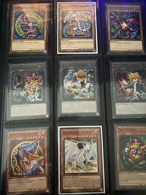 Yugioh Yugi’s Dark Magician + Kaibas Blue Eyes + Joey’s Red Eyes-image