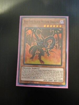 Red-Eyes Black Meteor Dragon DUNE-EN095 Duelist Nexus 1st Edition-image