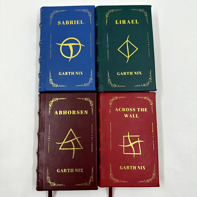 Garth Nix Combo set Sabriel, Lirael, Abhorsen, Across [PREMIUM LEATHER BOUND]-image