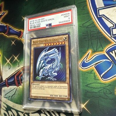 Yugioh! Blue-Eyes White Dragon CT13-EN008 Ultra Rare Limited Edition PSA MINT 9-image