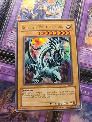 Blue-Eyes White Dragon LOB-001 The Legend of Blue Eyes White Dragon Unlimited-image